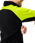 VAUDE Kerékpáros szélálló dzseki - POSTA SOFTSHELL VI - sárga/fekete