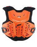 LEATT hát- és mellkasvédő - CHEST PROTECTOR 2.5 JUNIOR - narancssárga/fekete