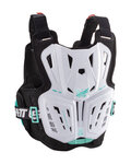 LEATT hát- és mellkasvédő - CHEST PROTECTOR 4.5 WOMEN - fekete/fehér/zöld