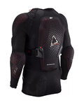 LEATT hát- és mellkasvédő - BODY PROTECTOR 3DF AIRFIT EVO - fekete