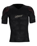 LEATT hát- és mellkasvédő - SHOULDER TEE 3DF AIRFIT LITE EVO - fekete