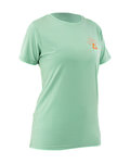 LEATT Rövid ujjú kerékpáros póló - CORE W - zöld