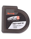SUPER B ragasztás - SET OF PATCHES TB-1118 - fekete