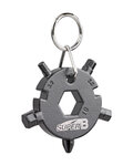 SUPER B kulcstartó - KEYCHAIN TB-FD08 - szürke