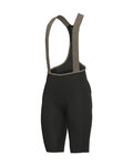 ALÉ Rövid kerékpáros nadrág kantárral - PR-E MASTER 2.0 - fekete
