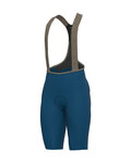 ALÉ Rövid kerékpáros nadrág kantárral - MASTER 2.0 PR-E - kék