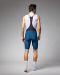 ALÉ Rövid kerékpáros nadrág kantárral - MASTER 2.0 PR-E - kék