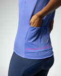 ALÉ Rövid ujjú kerékpáros mez - PR-E FOLLOW ME - kék