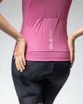 ALÉ Ujjatlan kerékpáros mez - COLOR BLOCK PRAGMA - rózsaszín