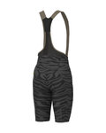 ALÉ Rövid kerékpáros nadrág kantárral - PR-E SAUVAGE - fekete