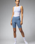 ALÉ Rövid kerékpáros nadrág kantár nélkül - MASTER 2.0 PR-E - világoskék