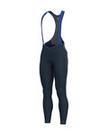ALÉ Hosszú kerékpáros nadrág kantárral - KLIMATIK K-TOUR - kék
