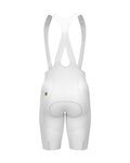 ALÉ Rövid kerékpáros nadrág kantárral - VOLTAGE R-EV1 - fehér