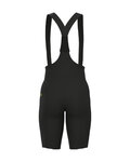 ALÉ Rövid kerékpáros nadrág kantárral - SPEEDFONDO LIGHT R-EV1 - fekete