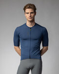 ALÉ Rövid ujjú kerékpáros mez - COLOR BLOCK OFF ROAD PRAGMA - kék