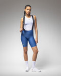 ALÉ Rövid kerékpáros nadrág kantárral - VOLTAGE R-EV1 - kék