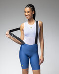 ALÉ Rövid kerékpáros nadrág kantárral - VOLTAGE R-EV1 - kék