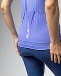 ALÉ Rövid ujjú kerékpáros mez - PRAGMA COLOR BLOCK - kék