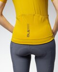 ALÉ Rövid ujjú kerékpáros mez - PRAGMA COLOR BLOCK OFF ROAD - sárga