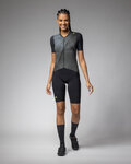ALÉ Rövid ujjú kerékpáros mez - SPRINTER R-EV1 - szürke/fekete