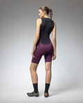 ALÉ Rövid kerékpáros nadrág kantárral - OFF ROAD - GRAVEL GRAVEL-PRO - lila