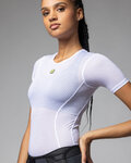 ALÉ Rövid ujjú kerékpáros póló - VELO ACTIVE INTIMO - fehér