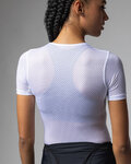 ALÉ Rövid ujjú kerékpáros póló - VELO ACTIVE INTIMO - fehér