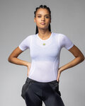 ALÉ Rövid ujjú kerékpáros póló - VELO ACTIVE INTIMO - fehér