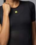 ALÉ Rövid ujjú kerékpáros póló - VELO ACTIVE INTIMO - fekete