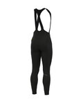 ALÉ Hosszú kerékpáros nadrág kantárral - R-EV1    VOLTAGE - fekete