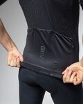 ALÉ Rövid ujjú kerékpáros mez - R-EV1 SPRINTER 2.0 - fekete