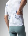 ALÉ Rövid ujjú kerékpáros mez - PRAGMA PIXEL - fehér