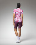 ALÉ Rövid ujjú kerékpáros mez - MULTIVERSO 2.0 PR-E - fehér/piros