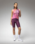 ALÉ Ujjatlan kerékpáros mez - PRAGMA SURFACE PR-E - rózsaszín/piros