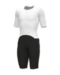 ALÉ Kerékpáros overall - TRIATHLON EAGLE TRI - fehér/fekete