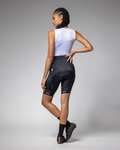 ALÉ Rövid kerékpáros nadrág kantár nélkül - STRADA 2.0 PR-E - fekete