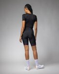 ALÉ Rövid kerékpáros nadrág kantár nélkül - STRADA 2.0 PR-E - fekete