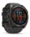 GARMIN okosóra - FENIX 8 AMOLED SAPPHIRE 51 mm - fekete