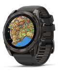 GARMIN okosóra - FENIX 8 AMOLED SAPPHIRE 51 mm - fekete
