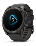 GARMIN okosóra - FENIX 8 AMOLED SAPPHIRE 51 mm - fekete