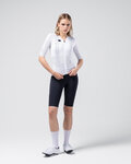 GOBIK Rövid ujjú kerékpáros mez - CARRERA 3.0 - fehér