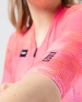 GOBIK Rövid ujjú kerékpáros mez - CARRERA 3.0 - rózsaszín