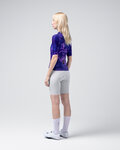 GOBIK Rövid ujjú kerékpáros mez - ATTITUDE 2.0 - kék/lila