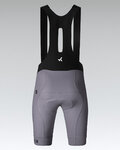 GOBIK Rövid kerékpáros nadrág kantárral - ABSOLUTE 7.0 - szürke