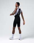GOBIK Rövid kerékpáros nadrág kantárral - ABSOLUTE  7.0 COMPACT - fekete