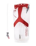 OSPREY víztartályos hátizsák - HYDRAULICS LT 1.5L RESERVOIR II - áttetsző/piros