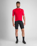 SPORTFUL Rövid ujjú kerékpáros mez - SRK - piros