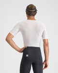 SPORTFUL Rövid ujjú kerékpáros póló - PRO BASELAYER - fehér