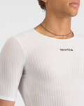 SPORTFUL Rövid ujjú kerékpáros póló - PRO BASELAYER - fehér