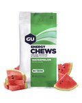 GU Kerékpáros táplálékkiegészítő - ENERGY CHEWS 60 G WATERMELON